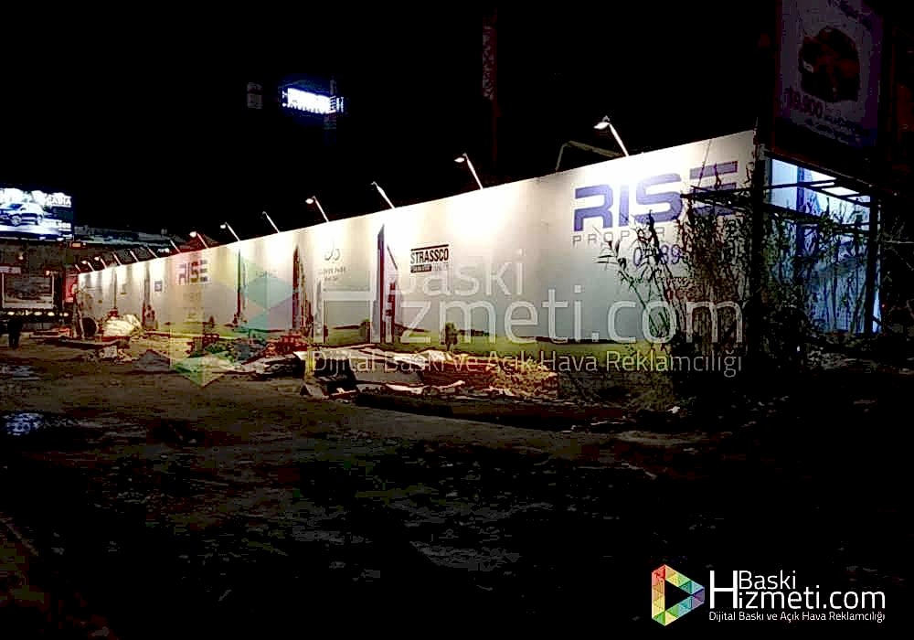 ışıklı parapet baskı ışıklı parapet baskı